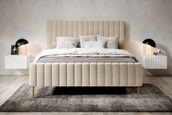 Bogart Szafki I Regały*NICOLE SZAFKA NOCNA 46 1SZ (2 szt.) - biały mat / wisząca