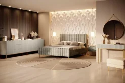 Bogart Szafki I Regały*NICOLE SZAFKA NOCNA 46 1SZ (2 szt.) - cashmere / wisząca