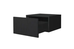 Bogart Szafki I Regały*NICOLE SZAFKA NOCNA 46 1SZ (2 szt.) - czarny mat / wisząca