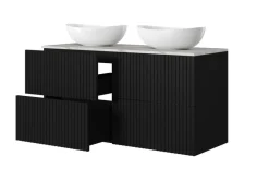 Bogart Szafki I Regały*NICOLE SZAFKA POD UMYWALKĘ 60 2SZ - czarny mat