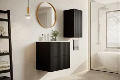 Bogart Szafki I Regały*NICOLE SZAFKA POD UMYWALKĘ 60 2SZ - czarny mat