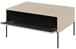 Lenart Ławy I Stoliki Do Salonu|Stoliki Kawowe I Ławy*Niski stolik loftowy Trend TR-09 beż piaskowy