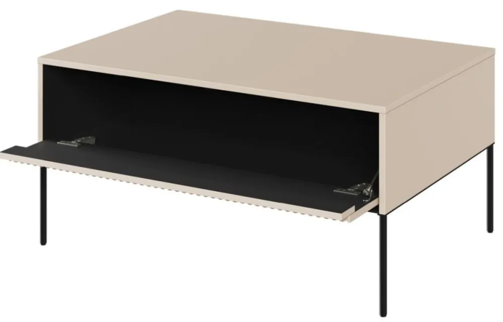 Lenart Ławy I Stoliki Do Salonu|Stoliki Kawowe I Ławy*Niski stolik loftowy Trend TR-09 beż piaskowy