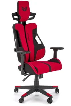 Halmar Fotele*NITRO 2 fotel gabinetowy tkanina, czerwony / czarny (1p=1szt)1 sztuka