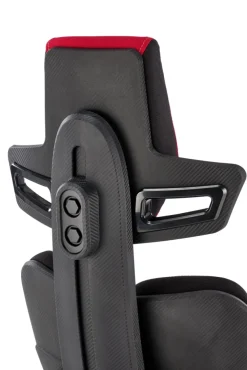 Halmar Fotele*NITRO 2 fotel gabinetowy tkanina, czerwony / czarny (1p=1szt)1 sztuka