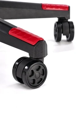 Halmar Fotele*NITRO 2 fotel gabinetowy tkanina, czerwony / czarny (1p=1szt)1 sztuka