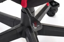 Halmar Fotele*NITRO 2 fotel gabinetowy tkanina, czerwony / czarny (1p=1szt)1 sztuka