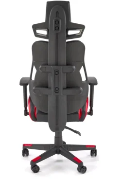 Halmar Fotele*NITRO fotel gabinetowy eco skóra / tkanina, czarny / czerwony (1p=1szt)1 sztuka