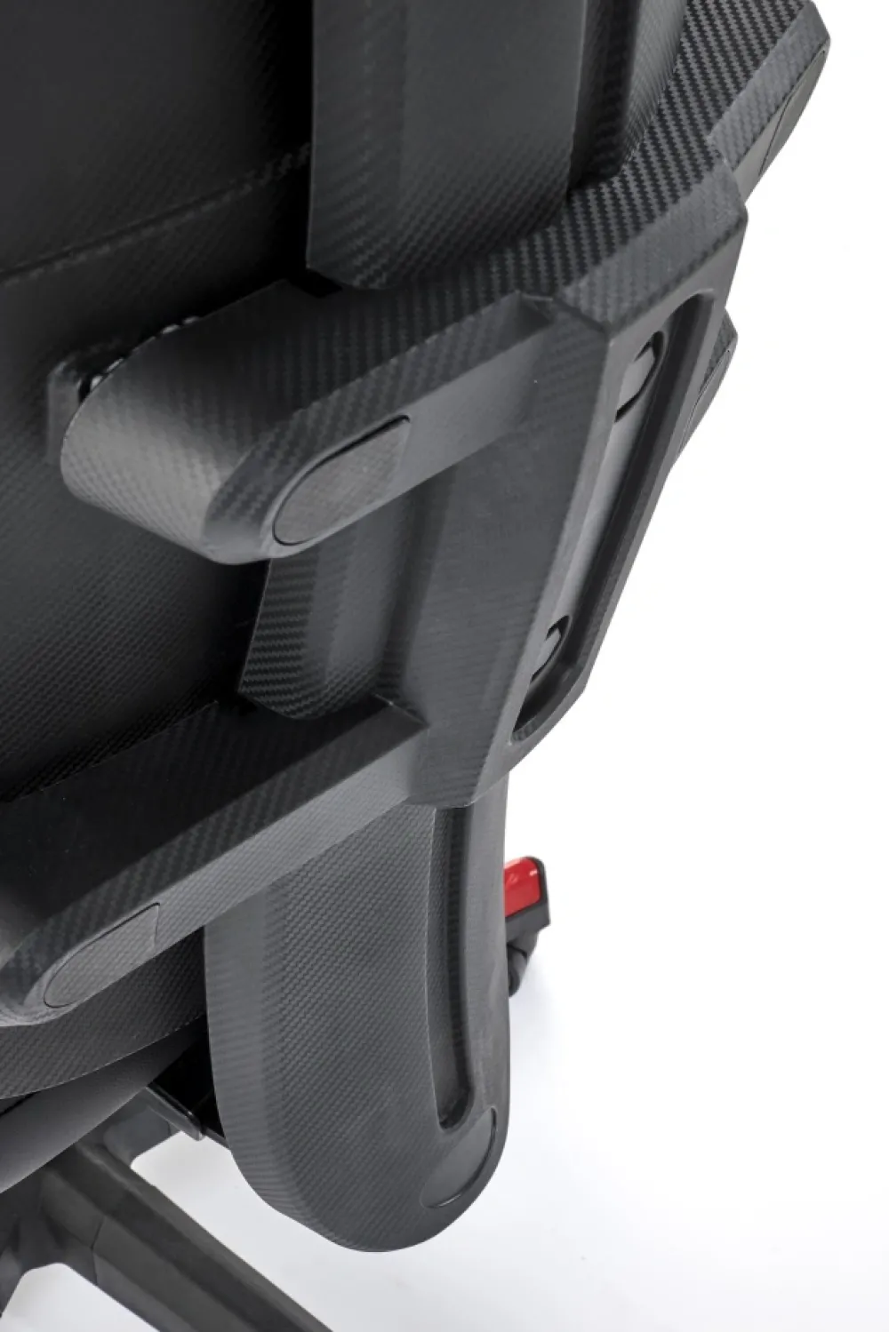 Halmar Fotele*NITRO fotel gabinetowy eco skóra / tkanina, czarny / czerwony (1p=1szt)1 sztuka