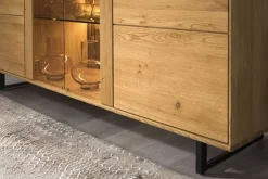 Dekort Komody Do Biura|Komody Do Przedpokoju*Nowoczesna komoda na metalowych nogach Tramonto TYP 47