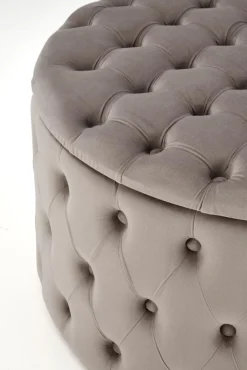 Halmar Fotele*NUNEZ pufa beżowy (1p=1szt)1 sztuka