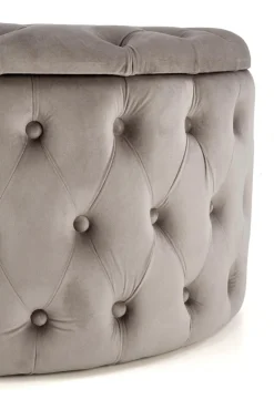 Halmar Fotele*NUNEZ pufa beżowy (1p=1szt)1 sztuka