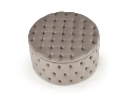 Halmar Fotele*NUNEZ pufa beżowy (1p=1szt)1 sztuka