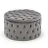 Halmar Fotele*NUNEZ pufa popielaty (1p=1szt)1 sztuka