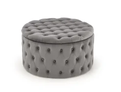 Halmar Fotele*NUNEZ pufa popielaty (1p=1szt)1 sztuka