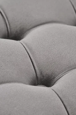 Halmar Fotele*NUNEZ pufa popielaty (1p=1szt)1 sztuka