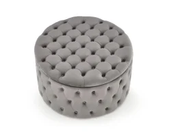 Halmar Fotele*NUNEZ pufa popielaty (1p=1szt)1 sztuka