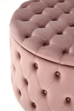 Halmar Fotele*NUNEZ pufa różowy (1p=1szt)1 sztuka