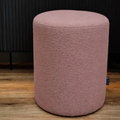 Dzieci Hauss Pufy Do Przedpokoju|Pufy Do Pokoju Młodzieżowego*Okragła pufa baranek boucle różowa Roller Baloo 2071