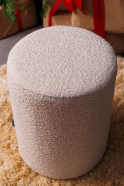 Dzieci Hauss Pufy Do Przedpokoju|Pufy Do Pokoju Młodzieżowego*Okragła pufa baranek boucle beżowa Roller Baloo 2074