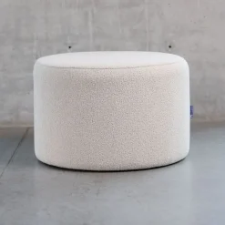 Dzieci Hauss Pufy Do Przedpokoju|Pufy Do Pokoju Młodzieżowego*Okragła pufa boucle beżowa Roller XL Manza 04