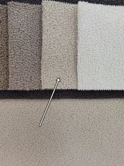 Dzieci Hauss Pufy Do Przedpokoju|Pufy Do Pokoju Młodzieżowego*Okragła pufa boucle beżowa Roller XL Manza 04