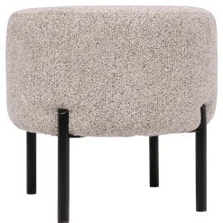 Hauss Pufy Do Przedpokoju|Pufy Do Pokoju Młodzieżowego*Okrągła pufa do toaletki brązowa Delice I Sole 05