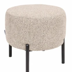 Hauss Pufy Do Przedpokoju|Pufy Do Pokoju Młodzieżowego*Okrągła pufa do toaletki brązowa Delice I Sole 05