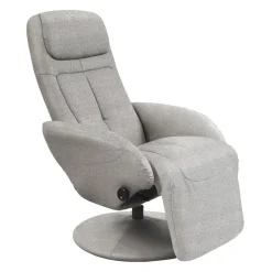Halmar Fotele*OPTIMA 2 recliner popielaty tkanina1 sztuka