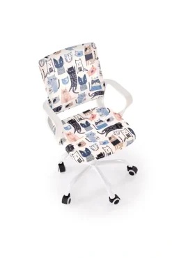 Halmar Fotele*ORIS fotel obrotowy, wielokolorowy1 sztuka