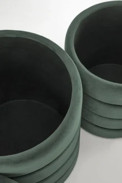 Halmar Fotele*PACHO zestaw 2 puf, c.zielony (1p=1set)1 sztuka