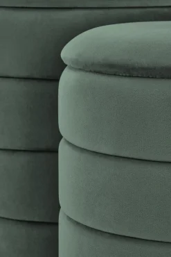 Halmar Fotele*PACHO zestaw 2 puf, c.zielony (1p=1set)1 sztuka