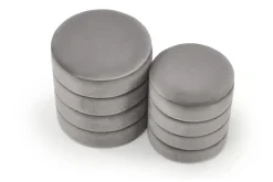 Halmar Fotele*PACHO zestaw 2 puf, popielaty (1p=1set)1 sztuka