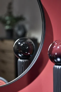 Halmar Lustra*PATINA lustro ścienne, czarny (1p=1szt)1 sztuka