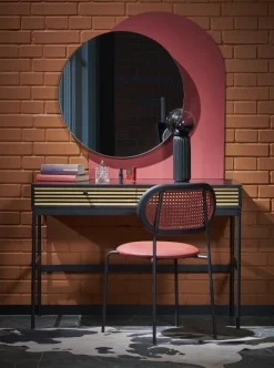 Halmar Lustra*PATINA lustro ścienne, czarny (1p=1szt)1 sztuka