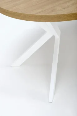 Halmar Stoły*PERONI stół rozkładany dąb złoty - biały (2p=1szt)1 sztuka