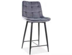 Signal Taborety I Hokery Do Jadalni|Taborety I Hokery*Półhoker Chic H-2 Velvet