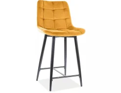 Signal Taborety I Hokery Do Jadalni|Taborety I Hokery*Półhoker Chic H-2 Velvet