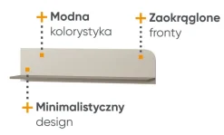 Dzieci Lenart Półki Do Pokoju Młodzieżowego|Półki Do Pokoju Dziecięcego*Półka na ścianę Harmony HR-05