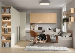 Dzieci Lenart Półki Do Przedpokoju|Półki Do Pokoju Młodzieżowego*Półka na ścianę Woow WO-10 dąb vincenza bielona