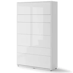 Lenart Tapczany|Półkotapczany Pionowe*PÓŁKOTAPCZAN PIONOWY BIAŁY POŁYSK BC-02 BED CONCEPT