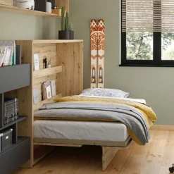 Lenart Tapczany|Półkotapczany Poziome*PÓŁKOTAPCZAN POZIOMY BIAŁY BC-14 BED CONCEPT