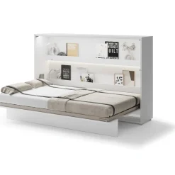 Lenart Tapczany|Półkotapczany Poziome*PÓŁKOTAPCZAN POZIOMY BIAŁY BC-05 BED CONCEPT