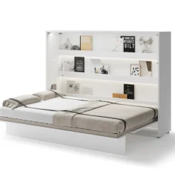 Lenart Tapczany|Półkotapczany Poziome*PÓŁKOTAPCZAN POZIOMY BIAŁY BC-04 BED CONCEPT