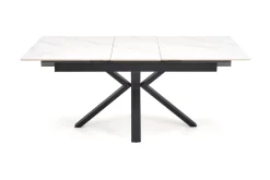 Halmar Stoły*PLATAN stół rozkładany, biały marmur / czarny (2p=1szt)1 sztuka