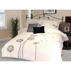 ArteHome Pościel*Pościel z mikrofibry Maia premium w kremowym kolorze 160x200 cm