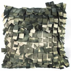 ArteHome Poduszki*Poduszka dekoracyjna w ozdobne naszyte pasy 45x45