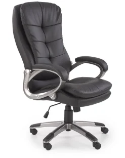 Halmar Fotele*PRESTON fotel gabinetowy czarny (1p=1szt)1 sztuka