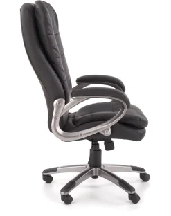 Halmar Fotele*PRESTON fotel gabinetowy czarny (1p=1szt)1 sztuka