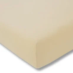 ArteHome Pościel*Prześcieradło bawełniane 160x200cm o splocie jerseyowym w kolorze brązowym